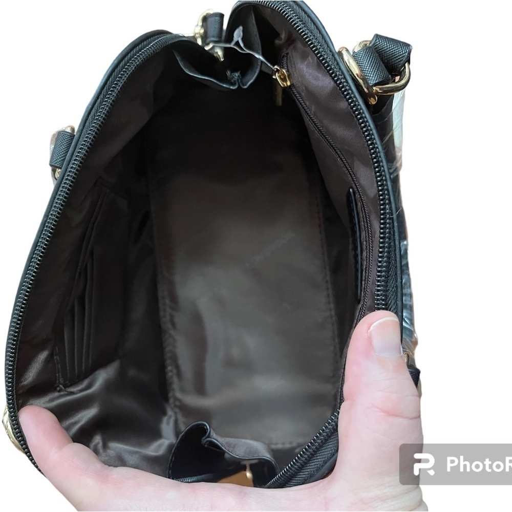 NWT Lovevook Dome Satchel Handheld/Shoulder Small Crossbody Purse w/ Double Zip - Picture 2 of 9